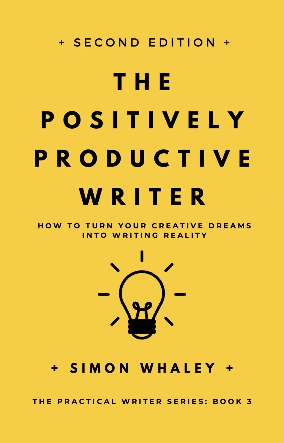 Image: Book cover for The Positively Productive Writer