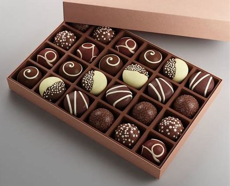Image: A box of chocolates
