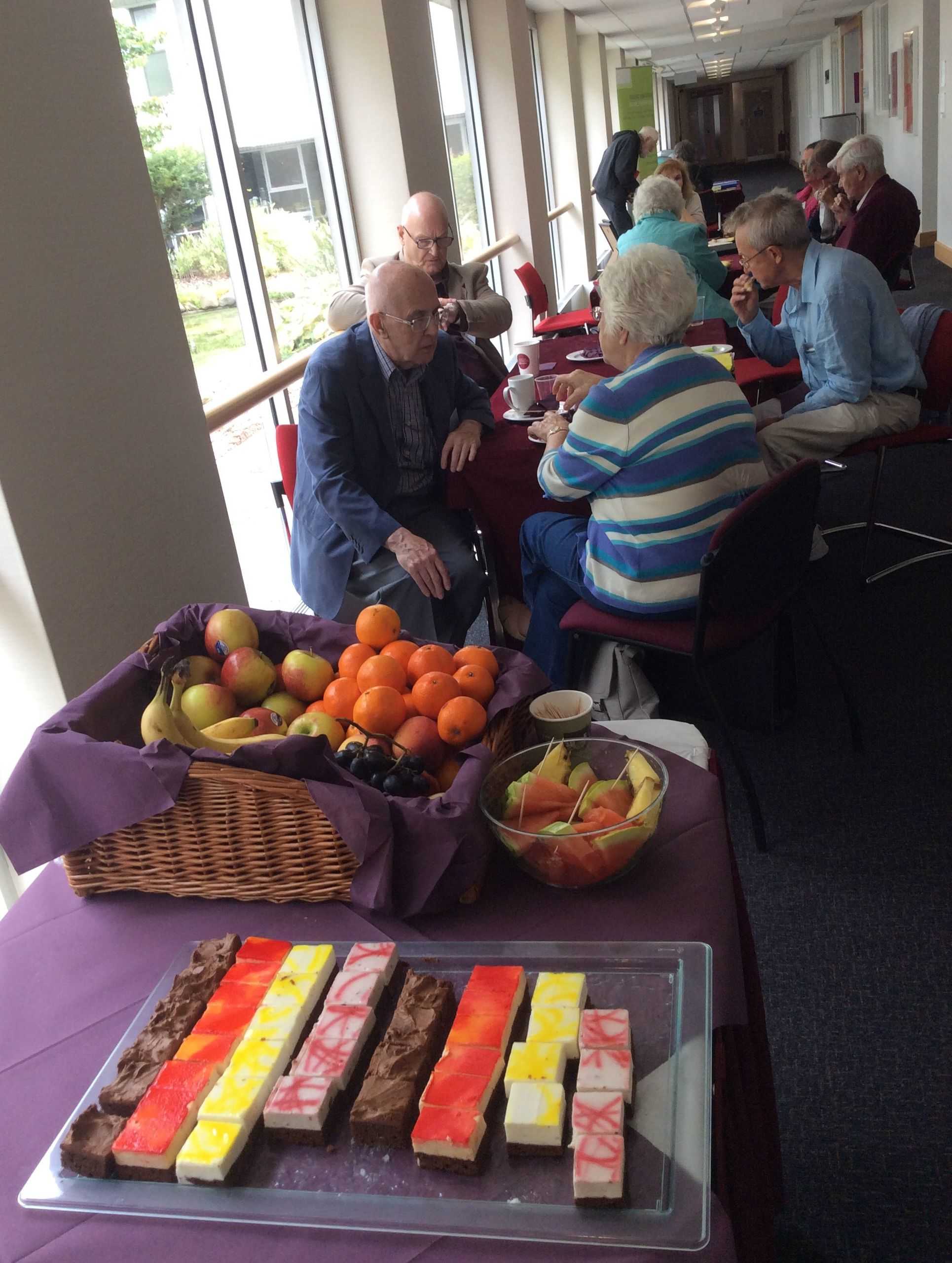 Image: Buffet lunch at the 2014 festival