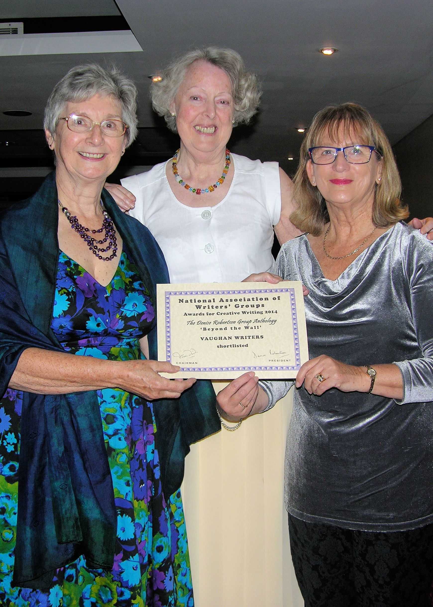 Image: Photo of Vaughan Writers at the 2014 festival