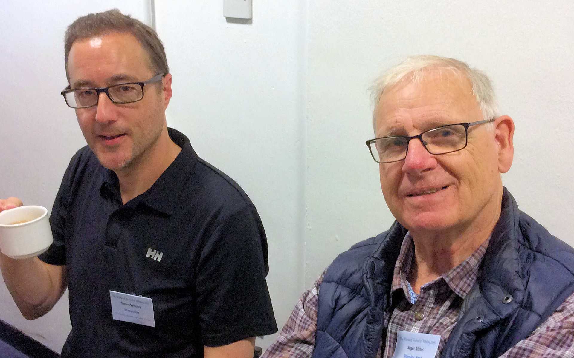 Image: Photograph of a tea break at NAWGFest 2015