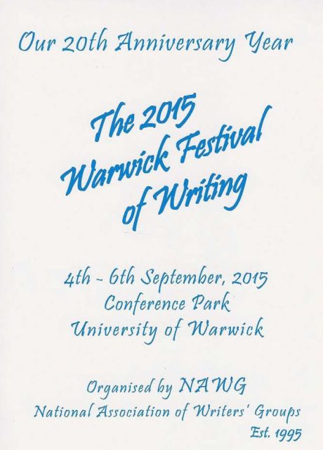 Image: Cover of the 2015 festival brochure
