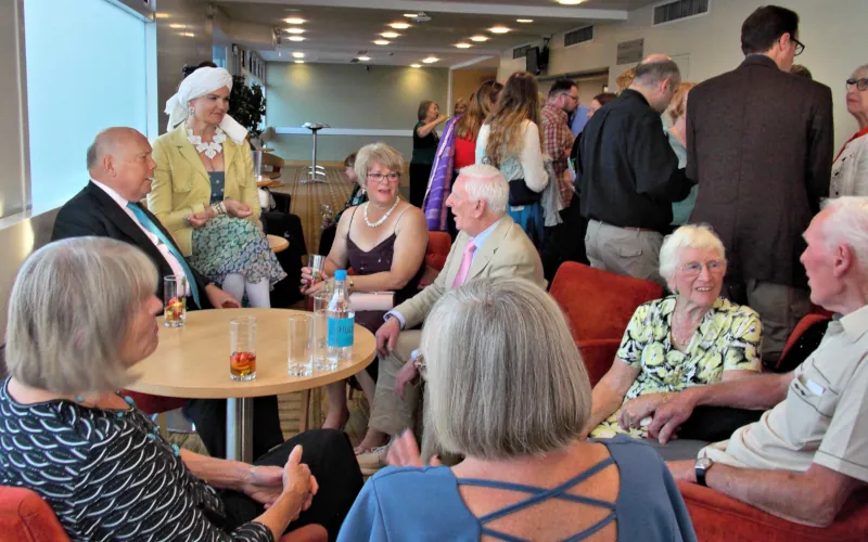 Image: Photograph of drinks at NAWGFest 2017