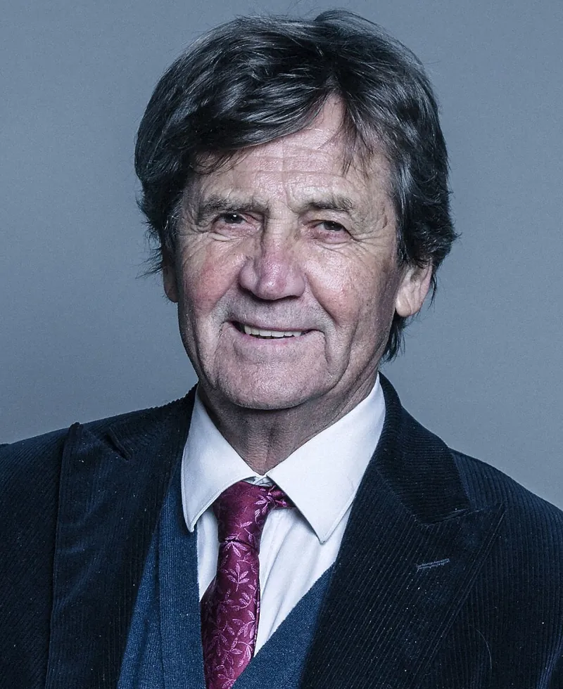 Image: Official portrait photograph (2018) of Melvyn Bragg